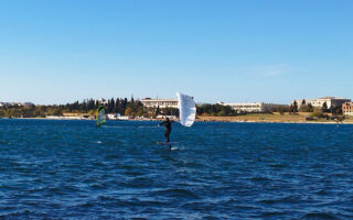 Паравинг в акватории Севастополя паравинг Севастополь Крым Profoil Team